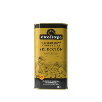 Lata Aceite de Oliva Virgen Extra Oleoestepa Selección 1L